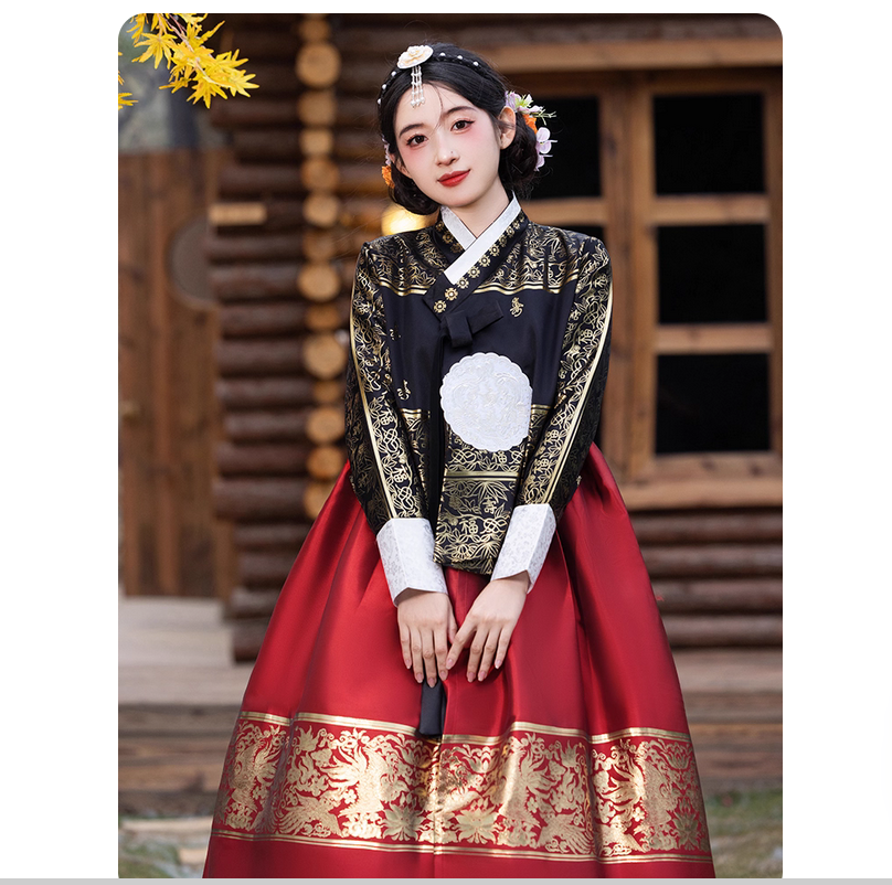 Korean Culture Lifestyle - Ethnic style retro Hanbok temperament slimming