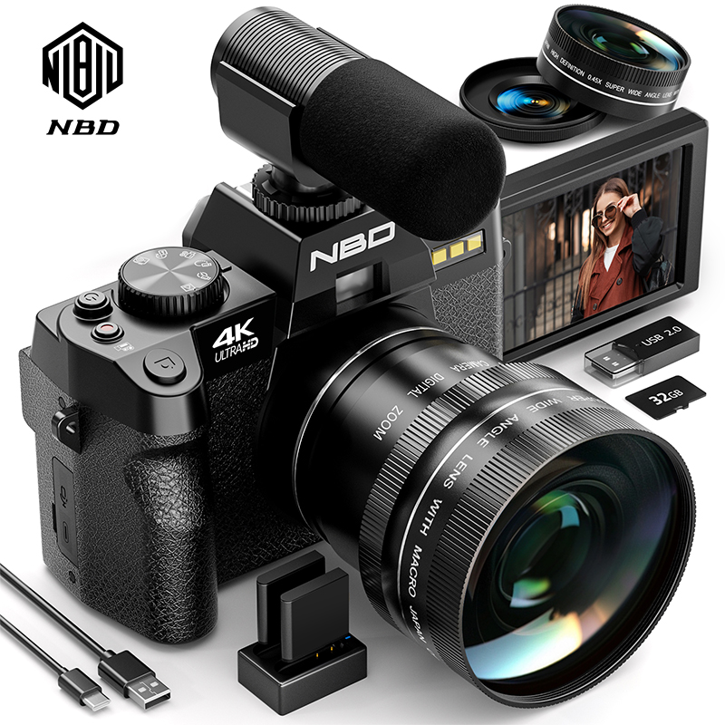 NBD S100F 48MP 4K Digital Came - مراجعة Korean Lifestyle Vlogs وسعره