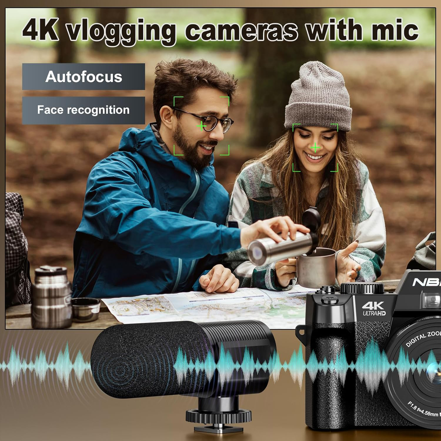NBD S100F 48MP 4K Digital Came - مراجعة Korean Lifestyle Vlogs وسعره