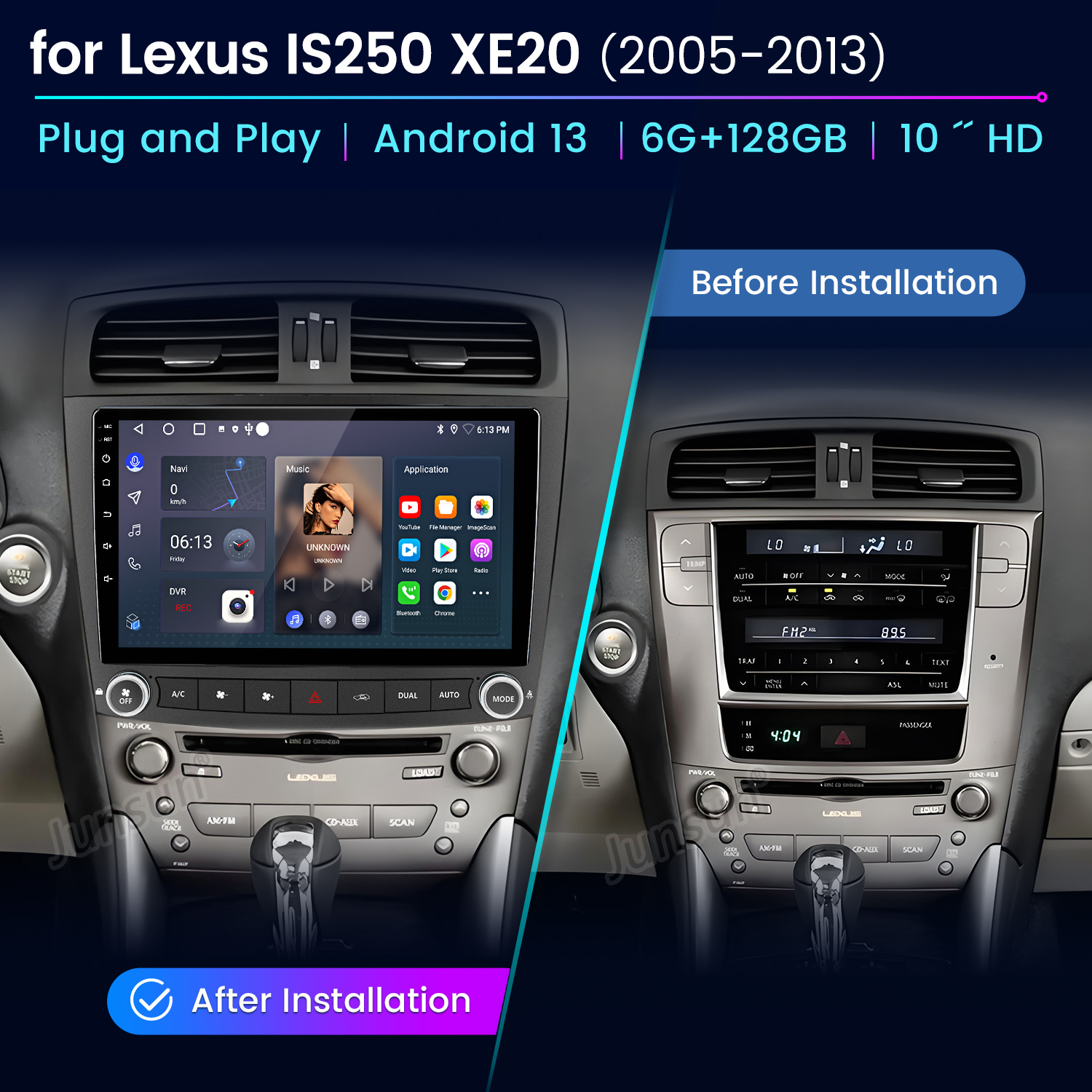Junsun AI Voice Car Stereo Rad - مراجعة Korean Lifestyle Products وسعره
