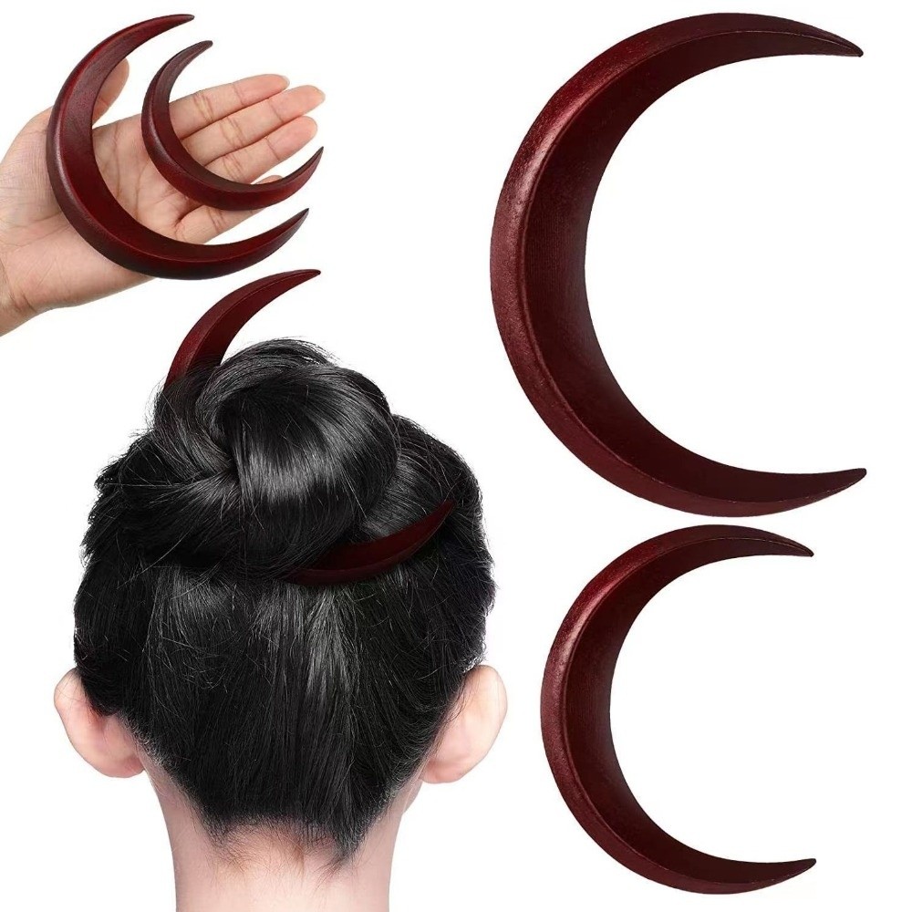 Fashion Elegant Crescent Hair  - مراجعة Hanbok Hair Pin وسعره