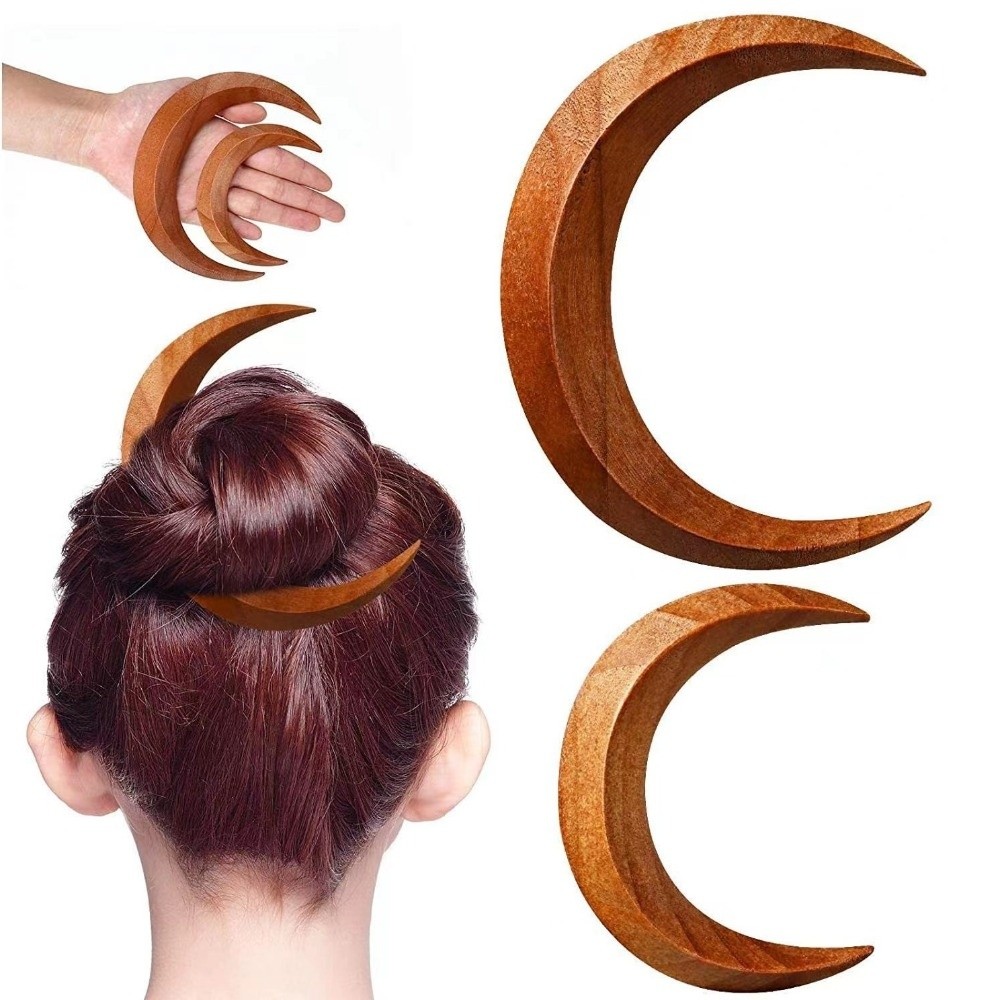 Fashion Elegant Crescent Hair  - مراجعة Hanbok Hair Pin وسعره