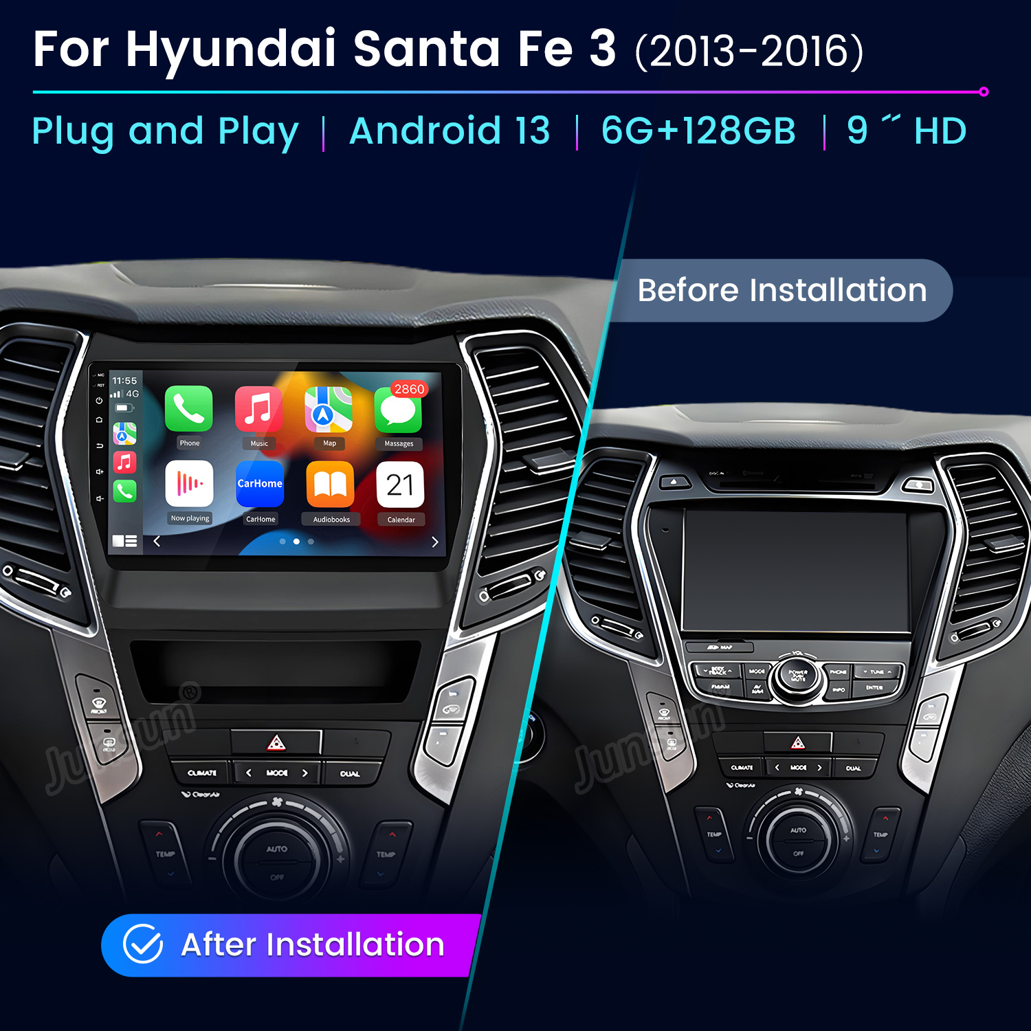 Junsun AI Voice Car Stereo Rad - مراجعة Korean Lifestyle Products وسعره
