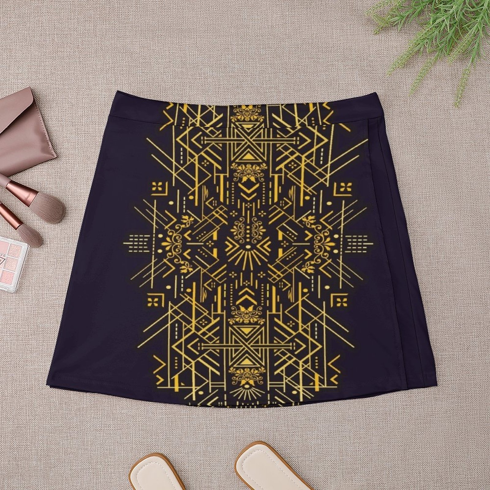 Life is Golden Mini Skirt wome - مراجعة Korean Luxury Lifestyle وسعره