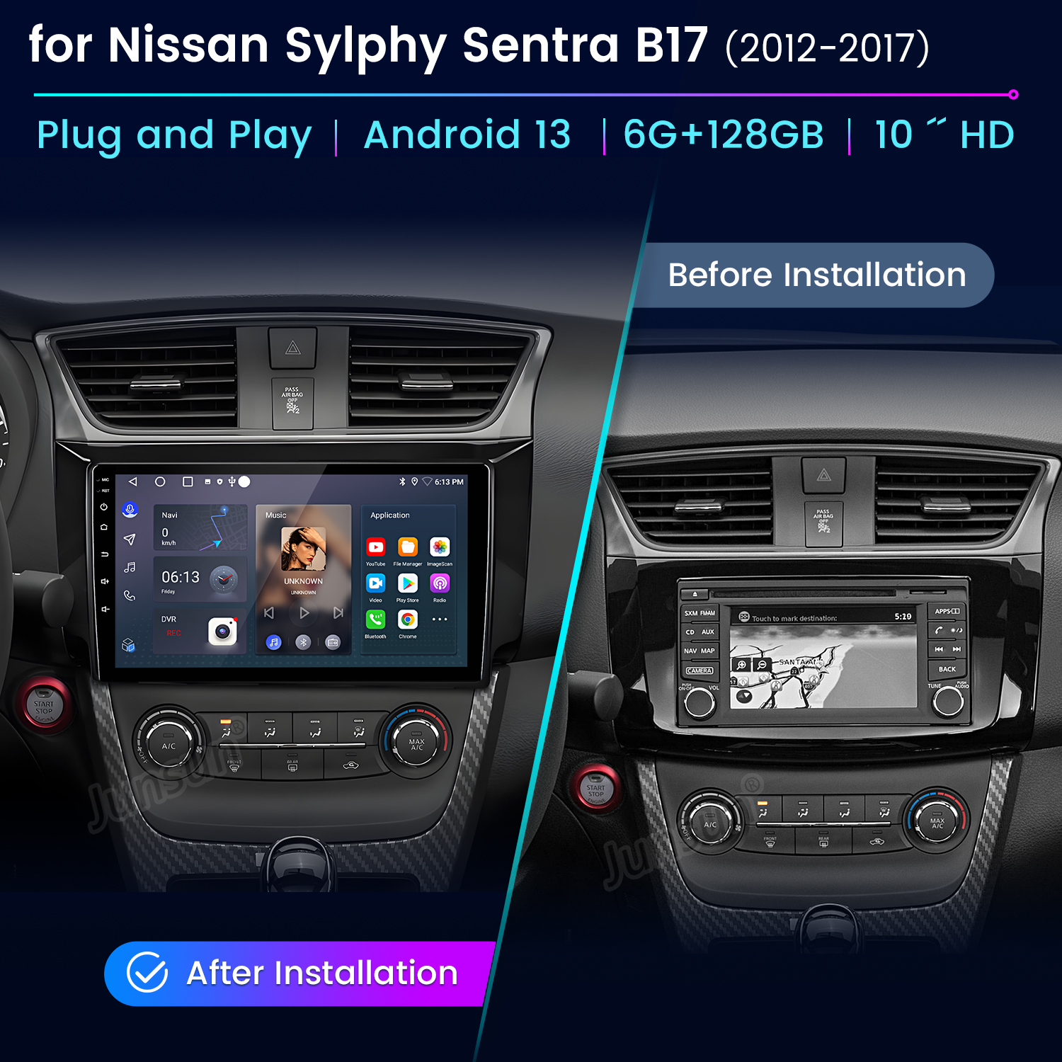Junsun AI Voice Car Stereo Rad - مراجعة Korean Lifestyle Products وسعره