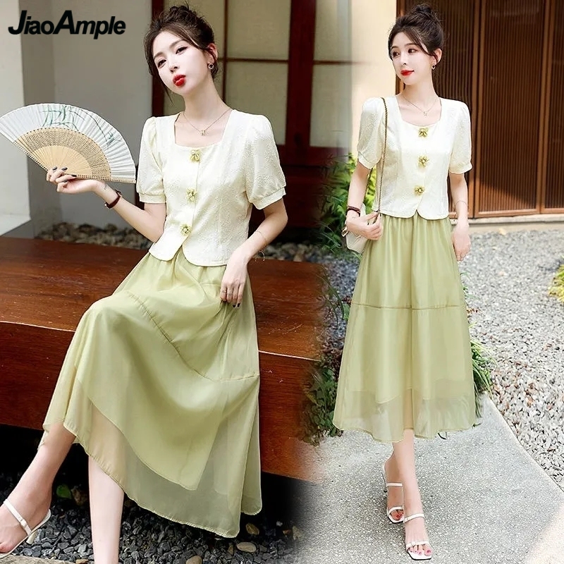 2024 Summer Women Graceful Flo - مراجعة Korean Lifestyle وسعره