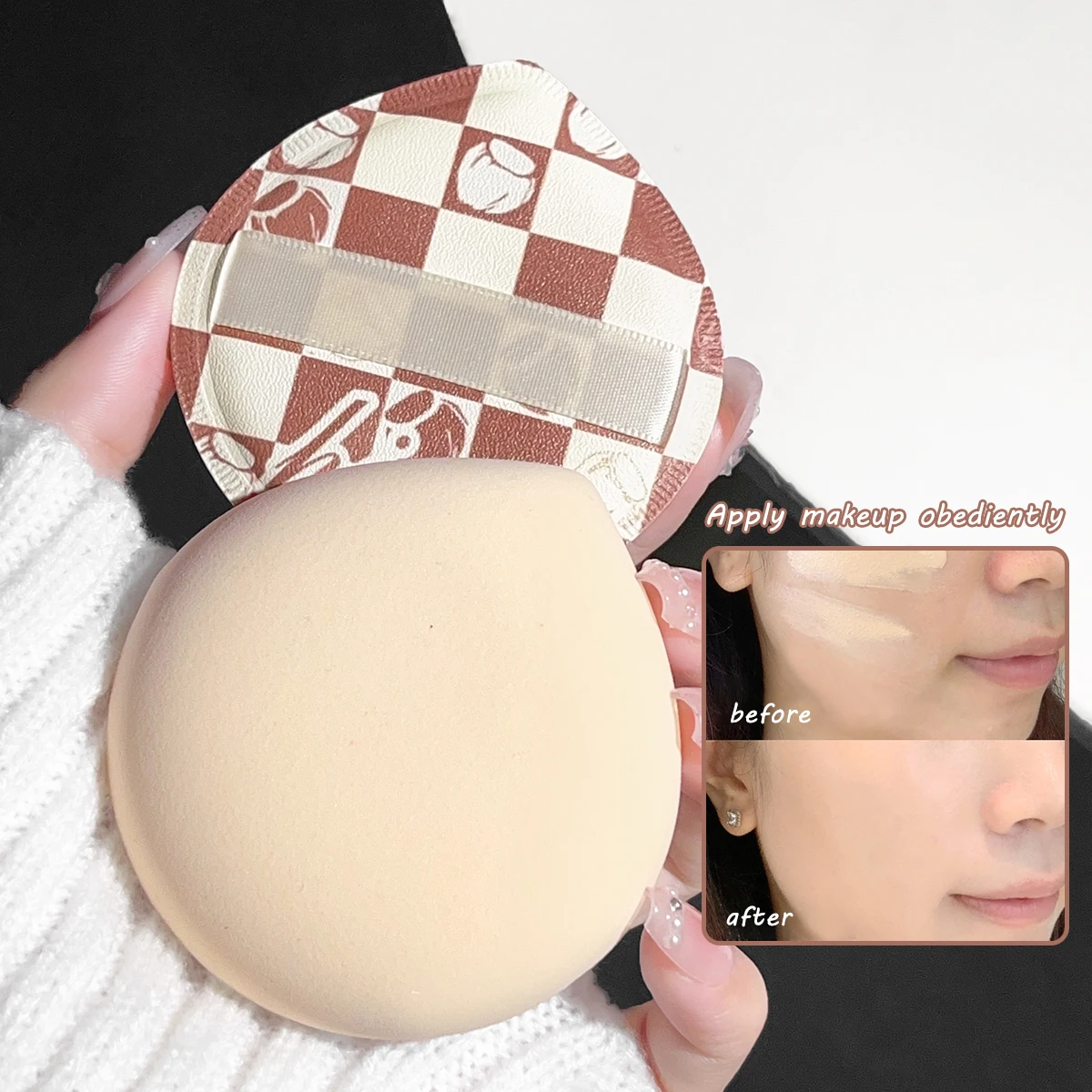 Dry and wet makeup puff sponge - مراجعة Bb Cushion Korean وسعره