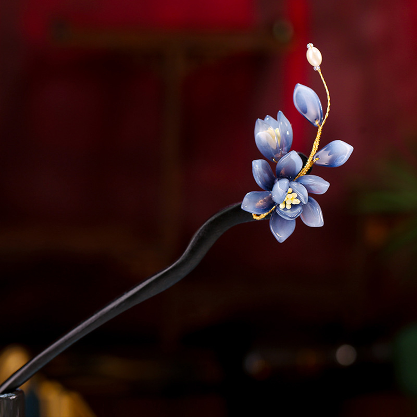 Wedding Hanfu Hairpin wood hai - مراجعة Hanbok Hair Pin وسعره