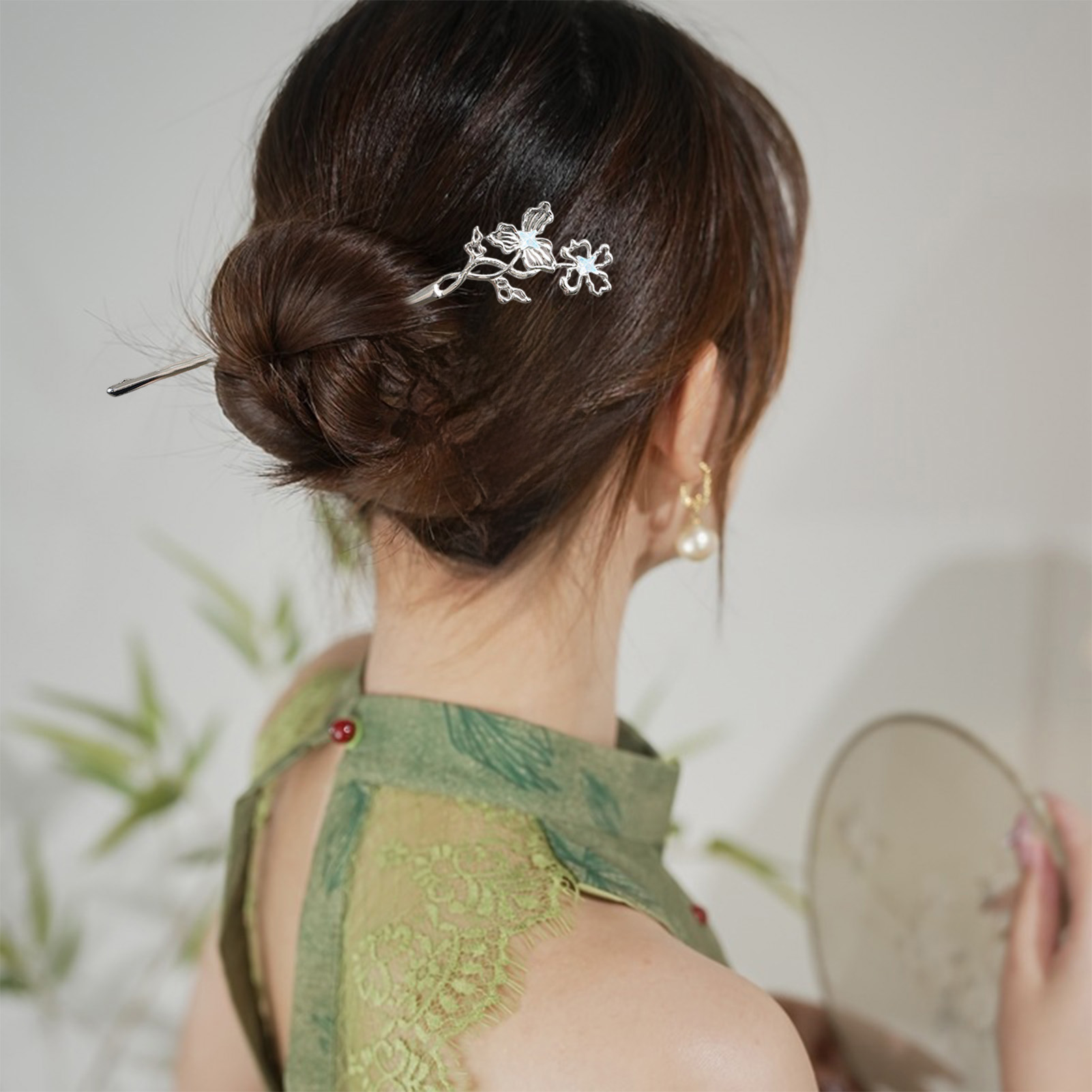 Metal Butterfly Hair Sticks Ch - مراجعة Hanbok Hair Pin وسعره
