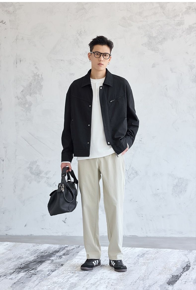 Mens Jacket Coat Korean City U - مراجعة Korean Men Lifestyle وسعره