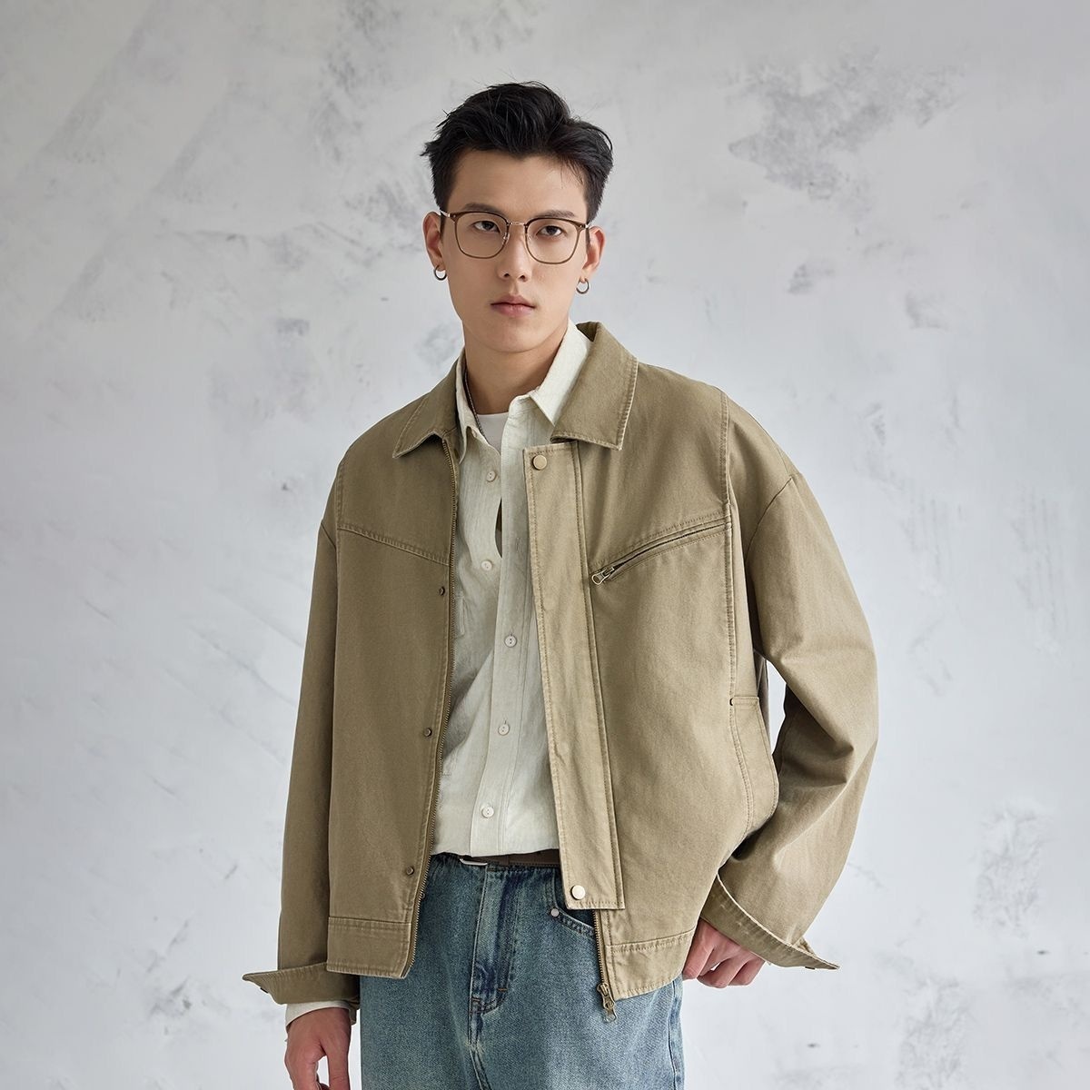 Mens Jacket Coat Korean City U - مراجعة Korean Men Lifestyle وسعره