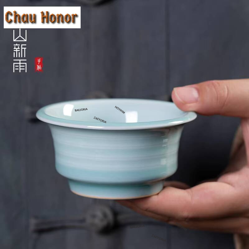90ml High-end Longquan Celadon - مراجعة Celadon Ceramic Cup وسعره