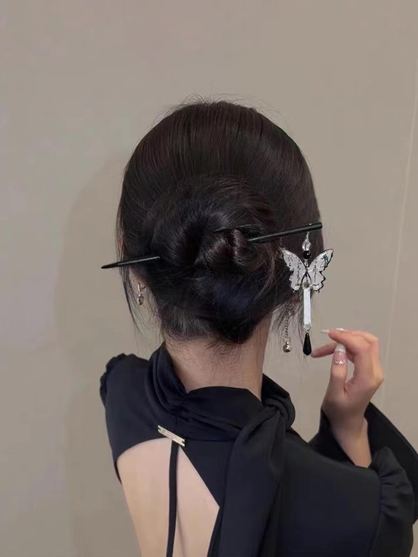 1pc Butterfly Tassel Hairpin E - مراجعة Hanbok Hair Pin وسعره
