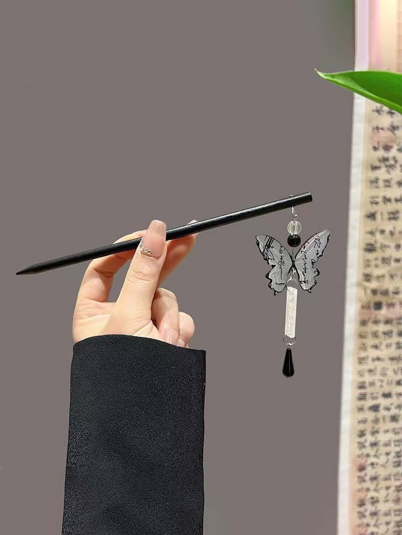 1pc Butterfly Tassel Hairpin E - مراجعة Hanbok Hair Pin وسعره