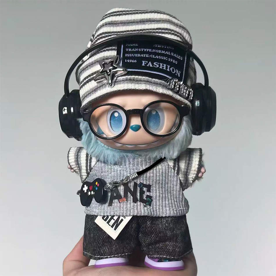 For Labubu 15-17cm Cloth Korea - مراجعة Korean Lifestyle Movie وسعره