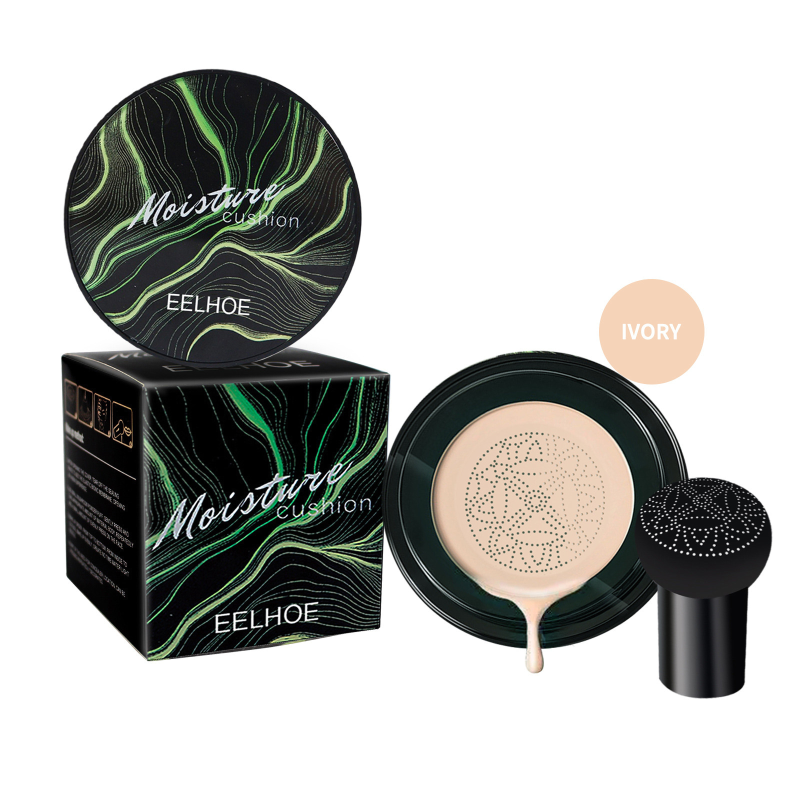 EELHOE Mushroom Head Air Cushi - مراجعة Bb Cushion Korean وسعره