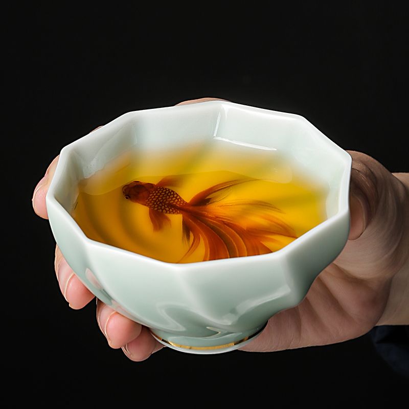 Creative Celadon Teacups Handm - مراجعة Celadon Ceramic Cup وسعره