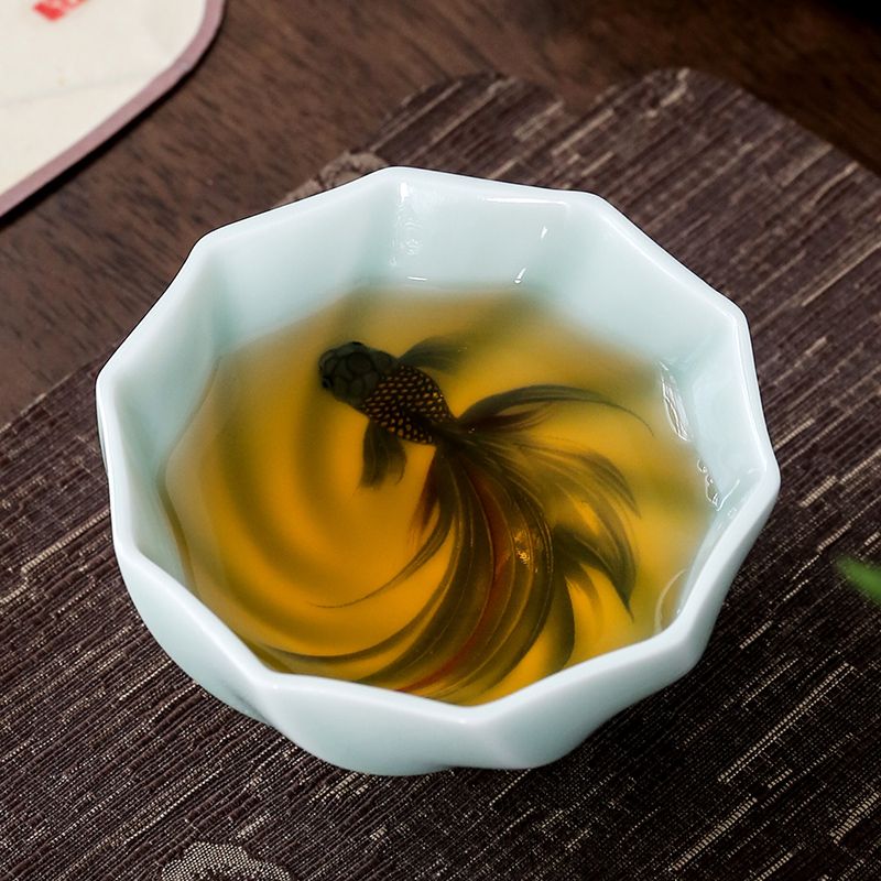Creative Celadon Teacups Handm - مراجعة Celadon Ceramic Cup وسعره