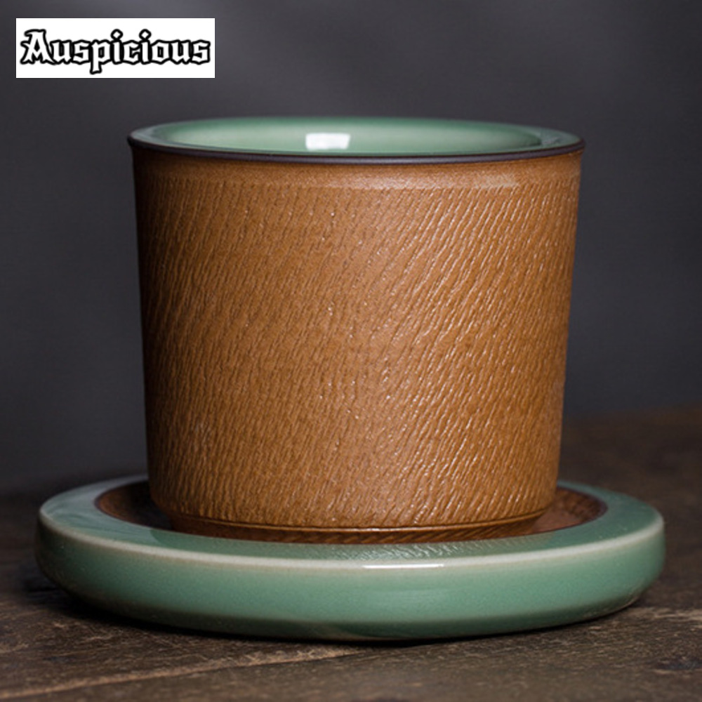 110ml High-end Longquan Celado - مراجعة Celadon Ceramic Cup وسعره