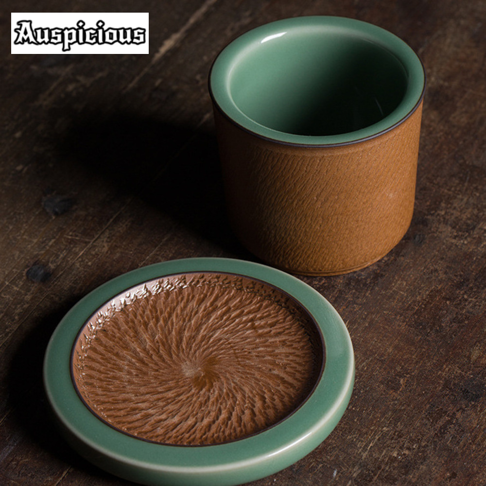 110ml High-end Longquan Celado - مراجعة Celadon Ceramic Cup وسعره