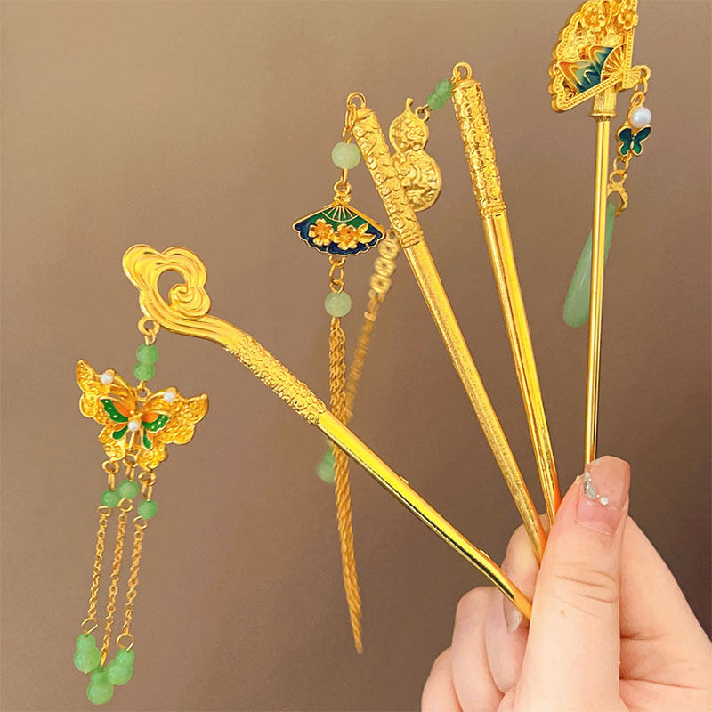 New Chinese style ancient meth - مراجعة Hanbok Hair Pin وسعره