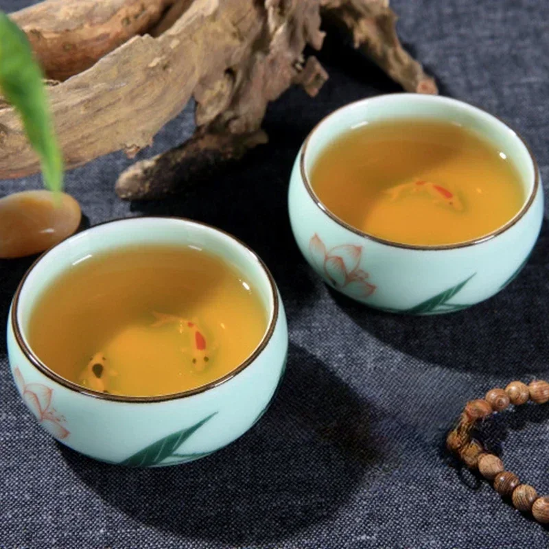 Tea Cup Ceramic  1PC Celadon H - مراجعة Celadon Ceramic Cup وسعره