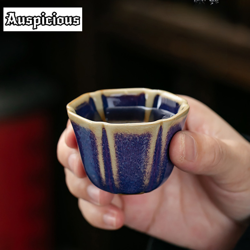Jun Kiln Celadon Hand-grasp Po - مراجعة Celadon Ceramic Cup وسعره