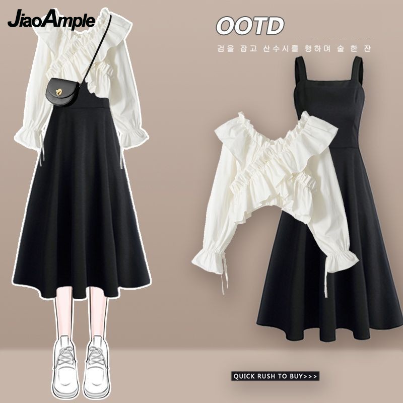 Women's Dress Set 2025 Spring  - مراجعة Korean Lifestyle وسعره