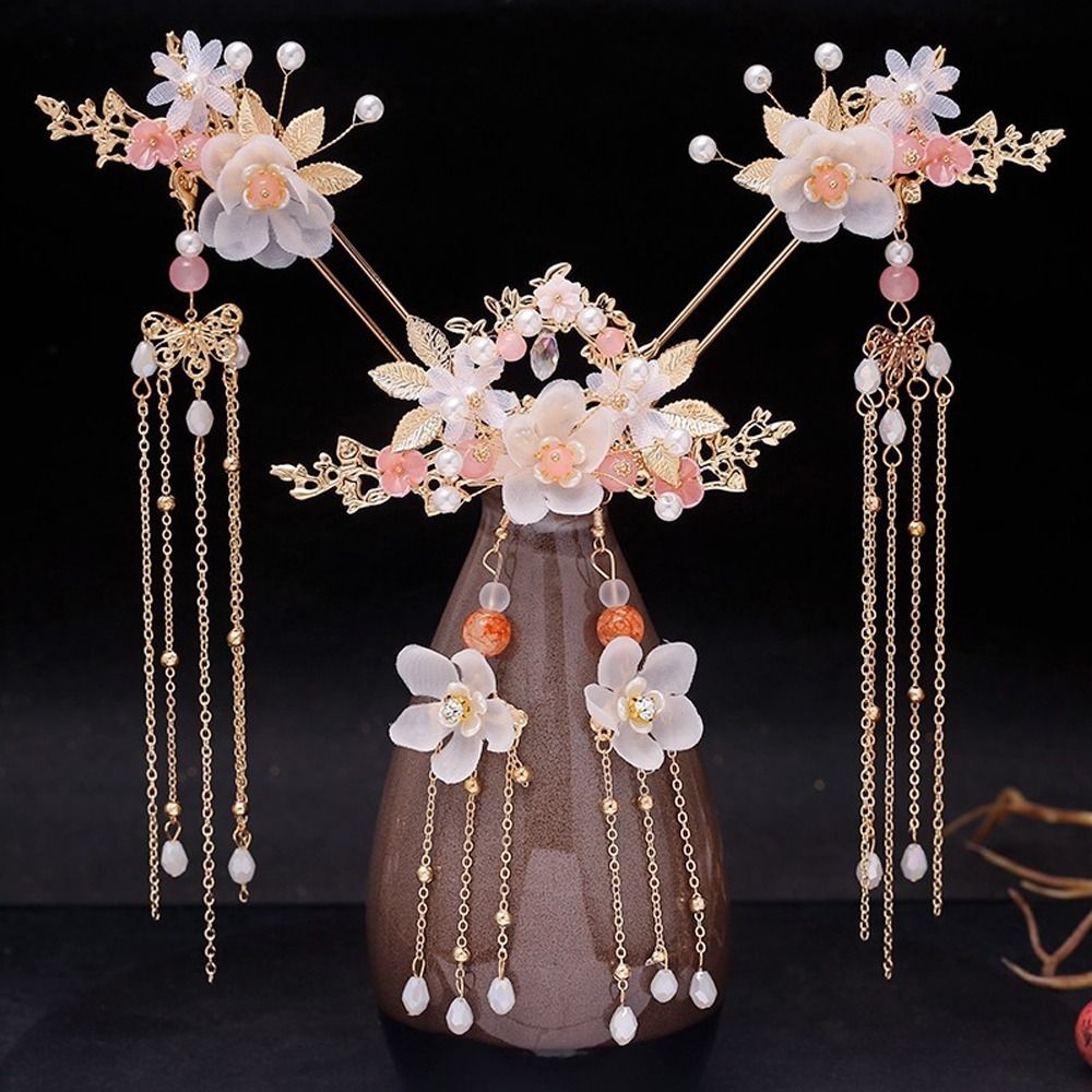 Ancient Hanfu Headdress Fairy  - مراجعة Hanbok Hair Pin وسعره