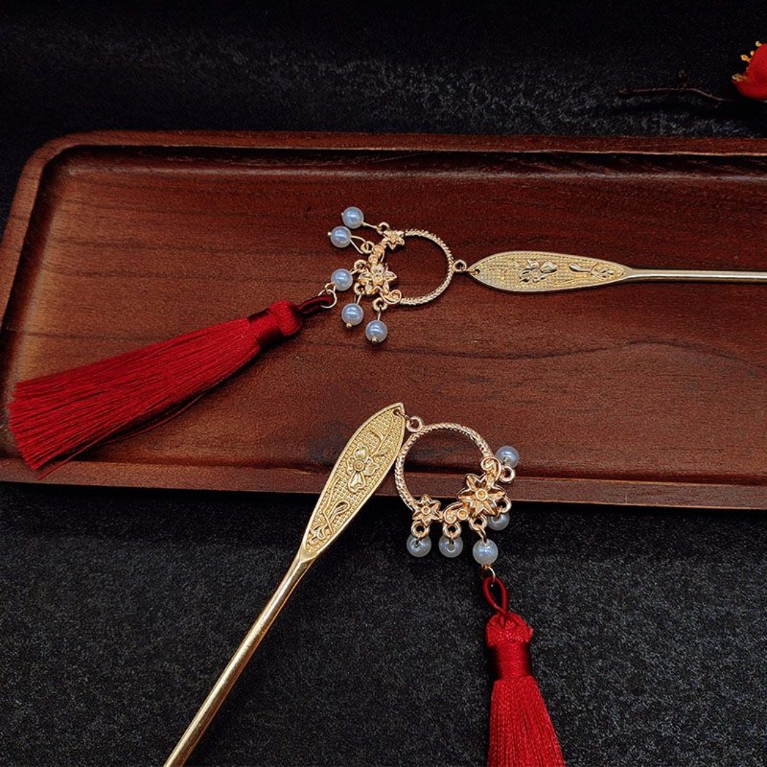 Ancient-Style Tassel Lotus Hai - مراجعة Hanbok Hair Pin وسعره