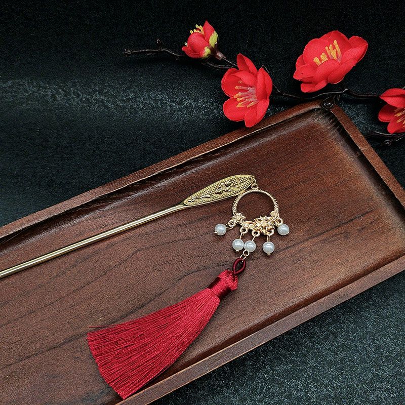 Ancient-Style Tassel Lotus Hai - مراجعة Hanbok Hair Pin وسعره