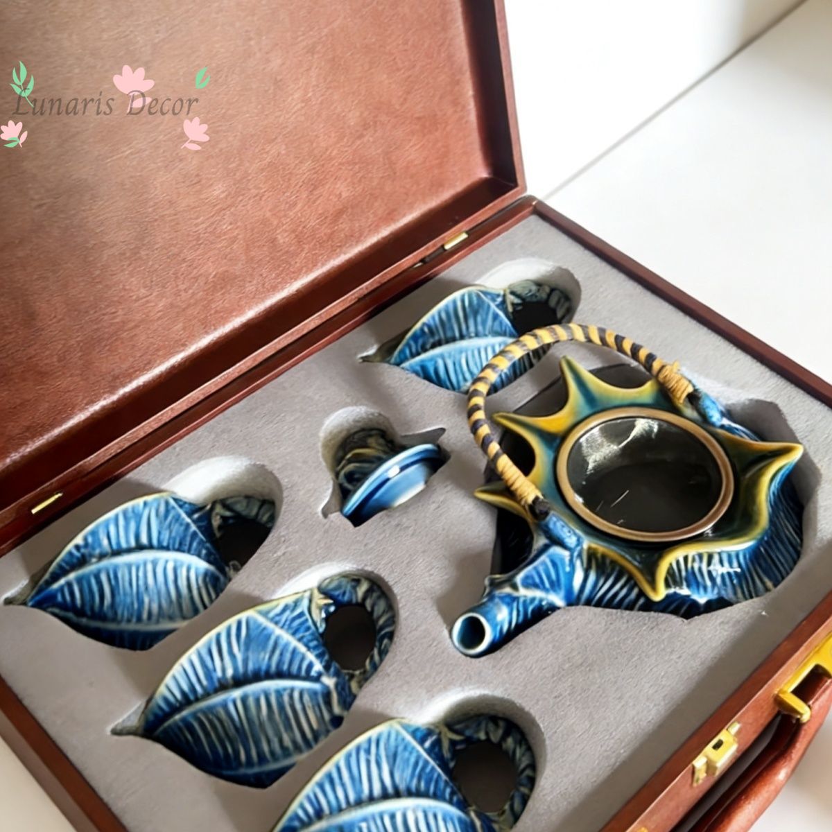 The whole set of ceramic beam  - مراجعة Celadon Ceramic Cup وسعره
