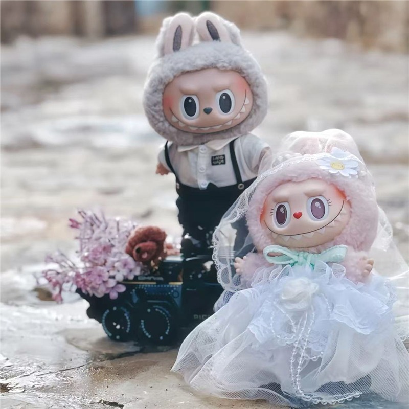 15 17cm For Labubu Doll Korean - مراجعة Korean Lifestyle Movie وسعره
