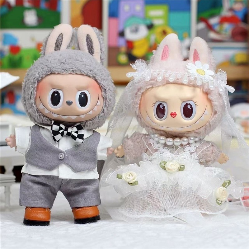 15 17cm For Labubu Doll Korean - مراجعة Korean Lifestyle Movie وسعره