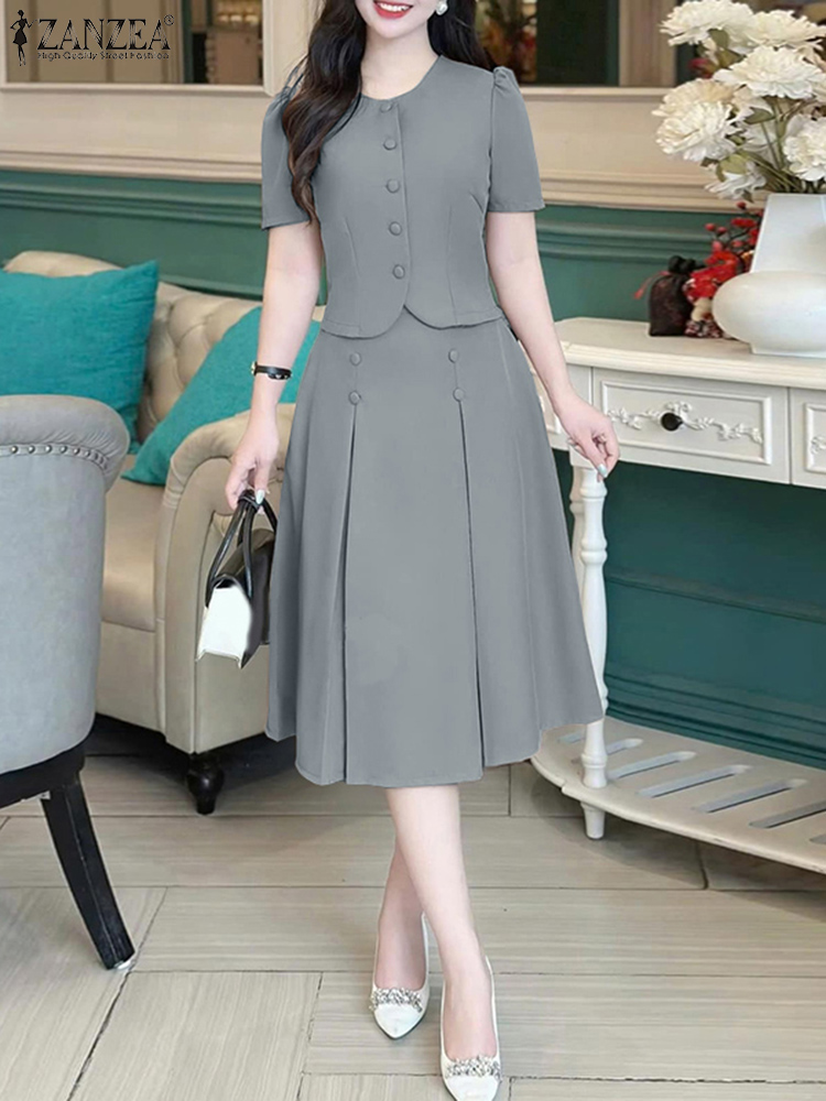 Pleated Skirts Sets Women Shor - مراجعة Korean Lifestyle وسعره