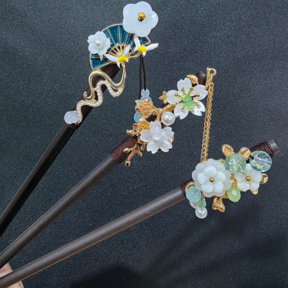 Chinese Hanfu Hair Stick Handm - مراجعة Hanbok Hair Pin وسعره